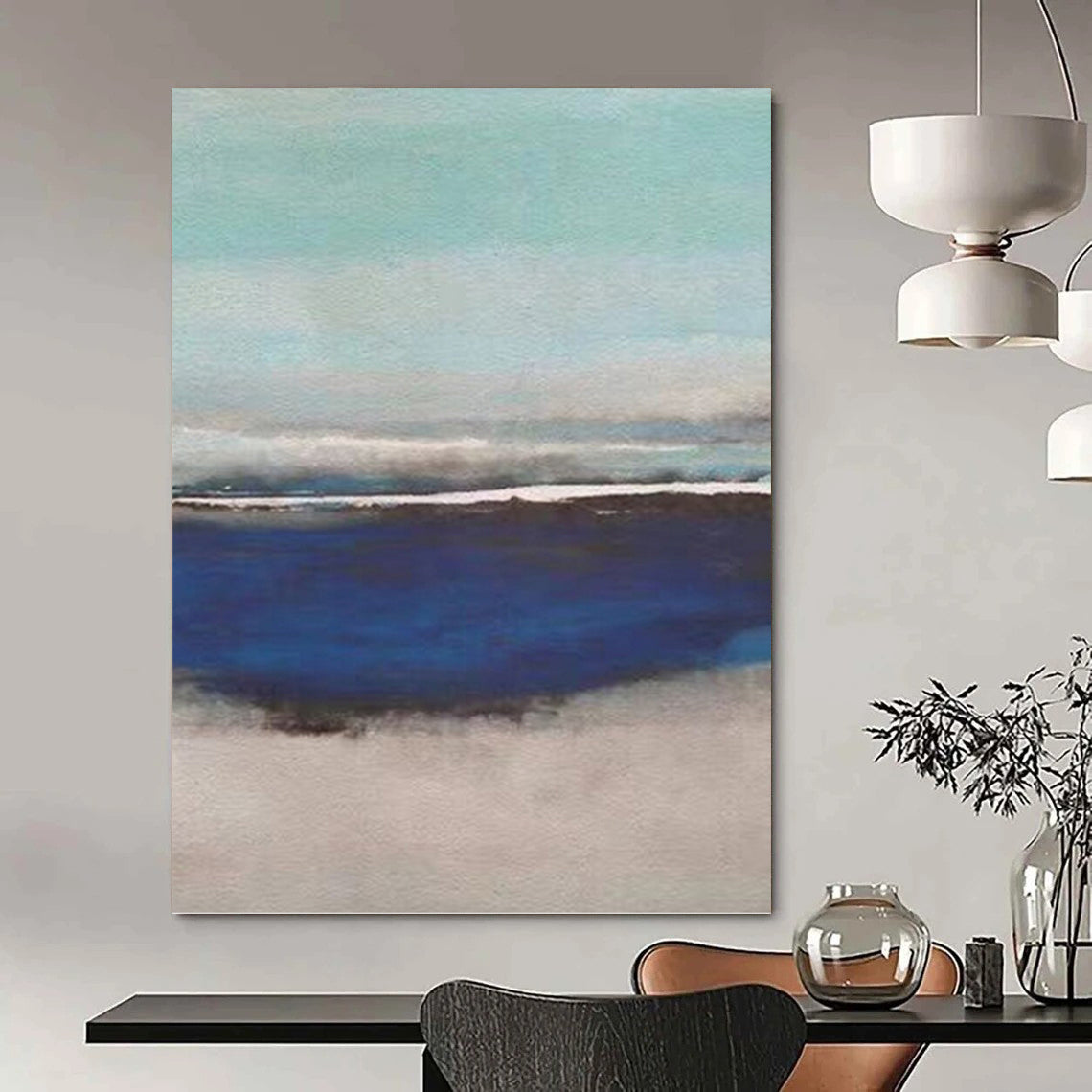 Textured Abstract Masterpiece for Bedroom & Office DKH0926