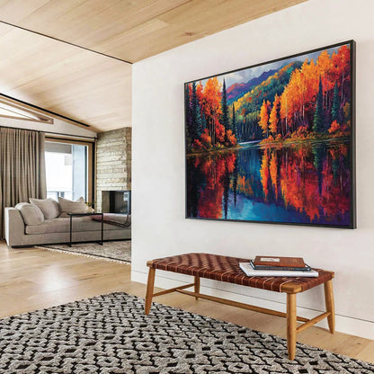 Striking Original Monumental Textured Abstract Canvas for Statement - Making Spaces DKH818