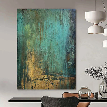 Striking Hand - Painted Textured Abstract Canvas for Hallway & Bar DKH1194