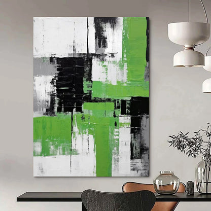 Immense Hand-Painted Abstract Wall Art for Living Room & Entryway LargeART2267