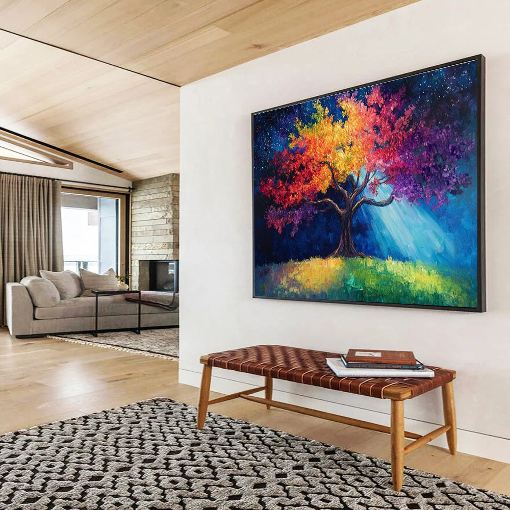 Vast Original Hand - Painted Textured Abstract Canvas for Lasting Impressions DKH813