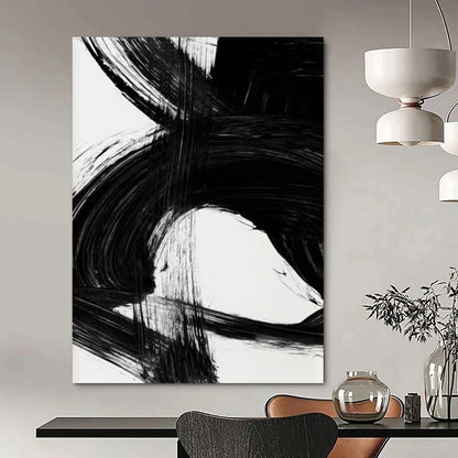 Large Custom Hand-Painted Abstract Art: Textures that Define Your Style DTP196