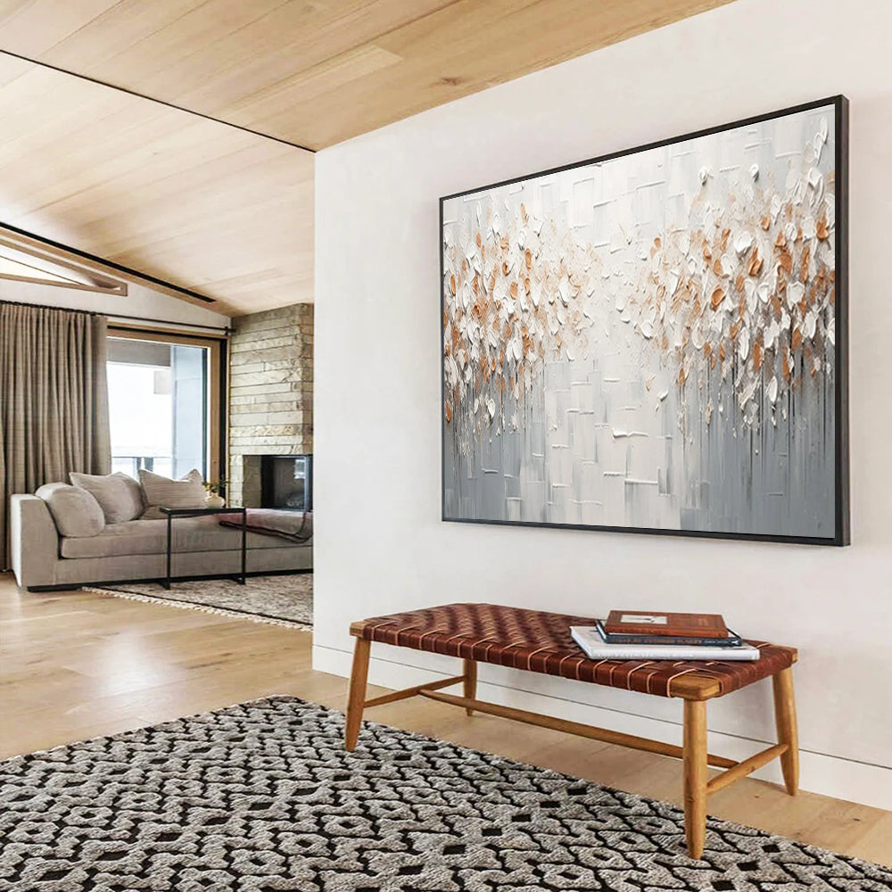Custom - Crafted Giant Abstract Art for Event Tent DKH047