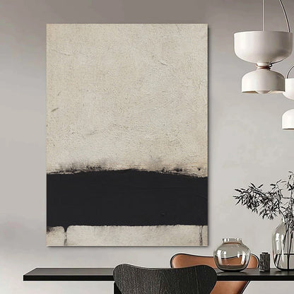 Large - Sized Fashion - Forward Hand - Painted Textured Abstract Art on Canvas for Bar & Entryway DKH1419