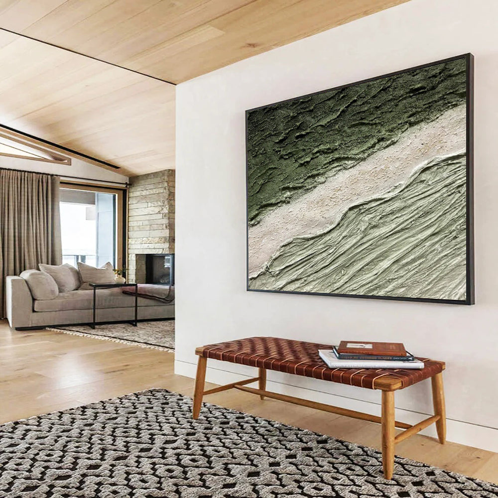 Large Custom Abstract Painting for Living Room DKH001