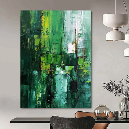 Mammoth Hand - Painted Textured Custom Abstract Work for Hallway and Living Room DTP012