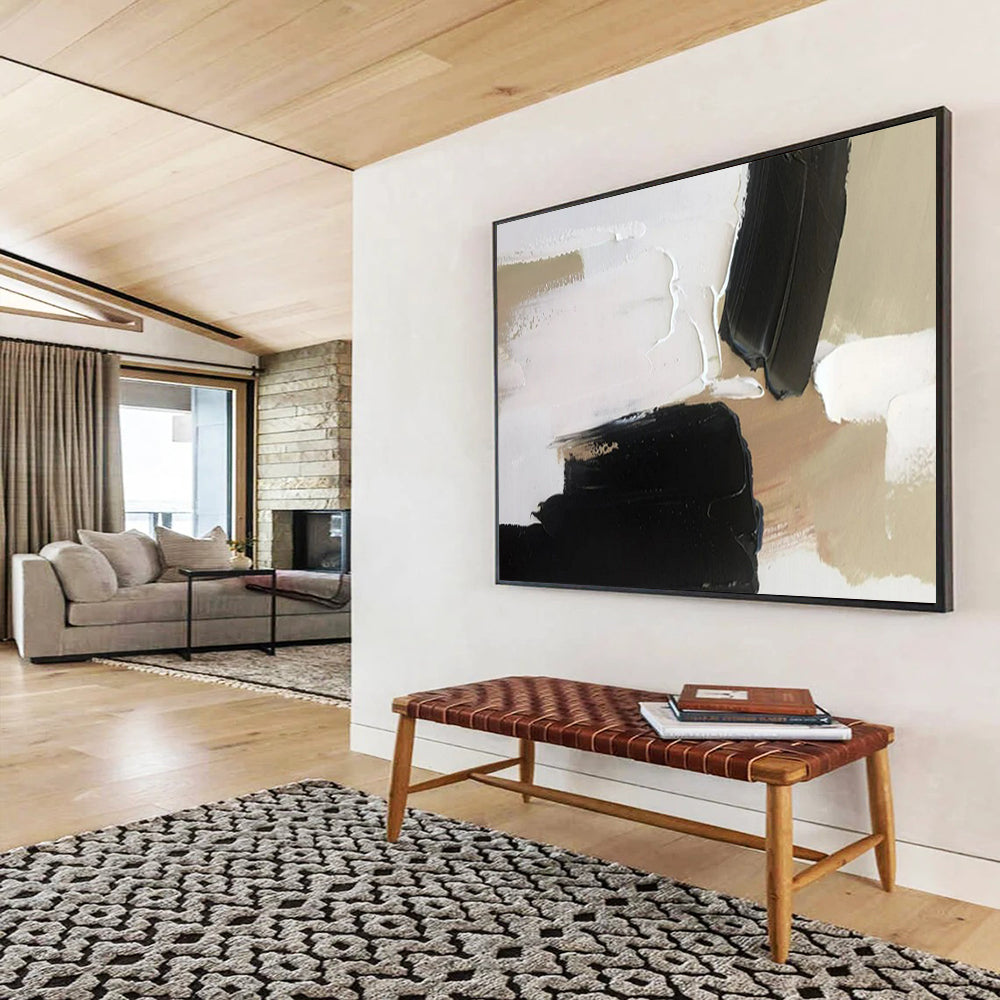 Enormous Abstract Canvas for Bar & Hotel LargeART1569