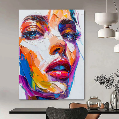 Custom Hand-Painted Abstract Painting for Office & Bar LargeART1870