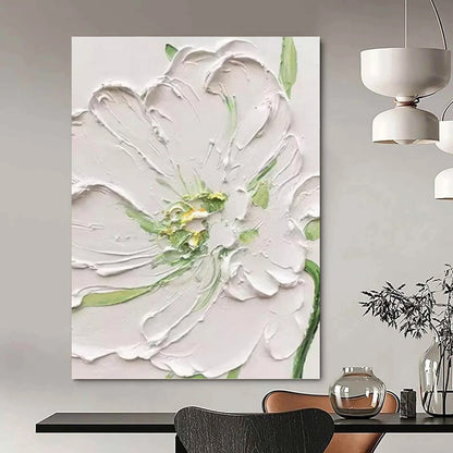 Enchanting Hand - Painted Textured Abstract on Canvas for Dining Room & Entryway DKH1398