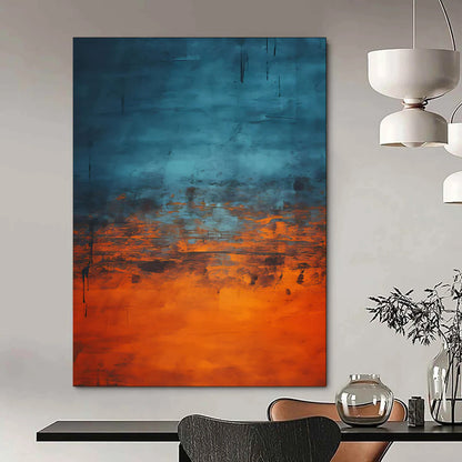 Fluid & Dynamic Large-Scale Hand-Painted Abstract Painting for Bedroom & Living Room LargeART1947