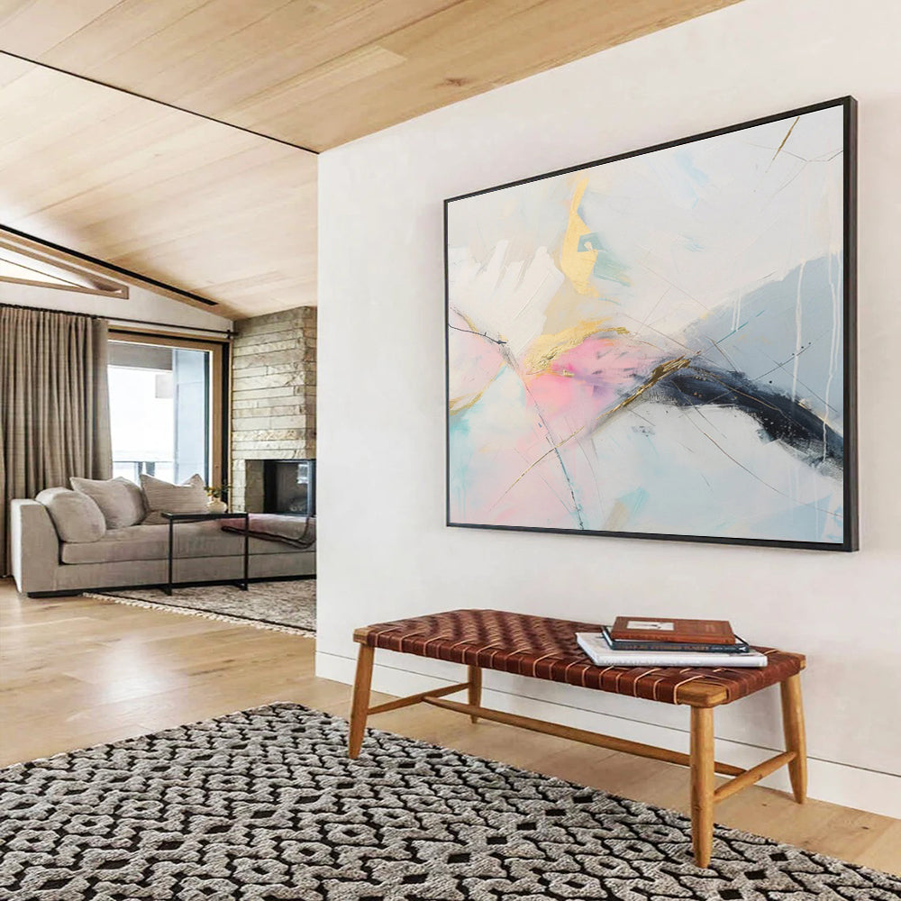 Giant Abstract Wall Decor for Hallway & Living Room DKH479