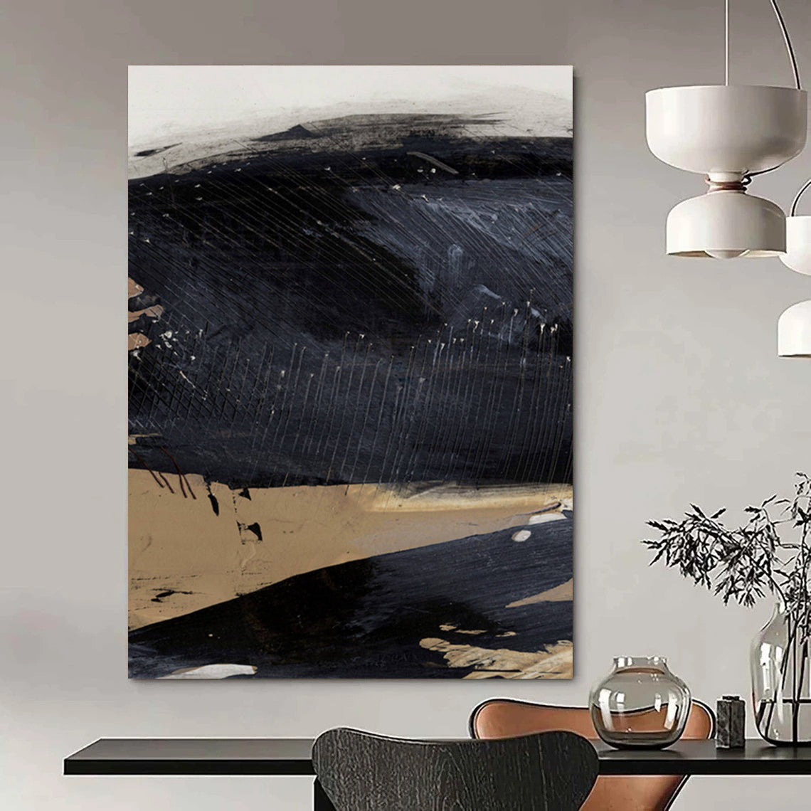 Big Custom Abstract Paintings: Handmade, Textured, and Timeless DTP203