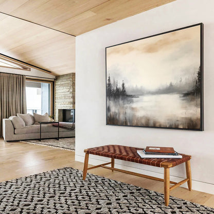 “Elegant Flows” Grand Abstract Wall Decor for Dining Room & Hallway DKH329