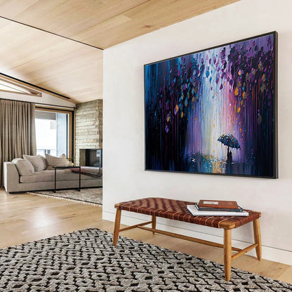 Dynamic Large Abstract Canvas for Office & Bar DKH876