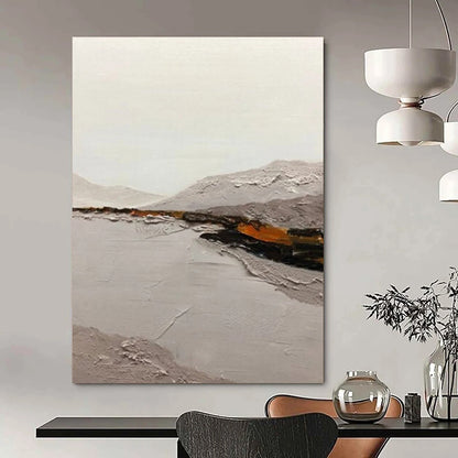 Custom Hand-Painted Abstract Paintings for Dining Room & Bar DTP401