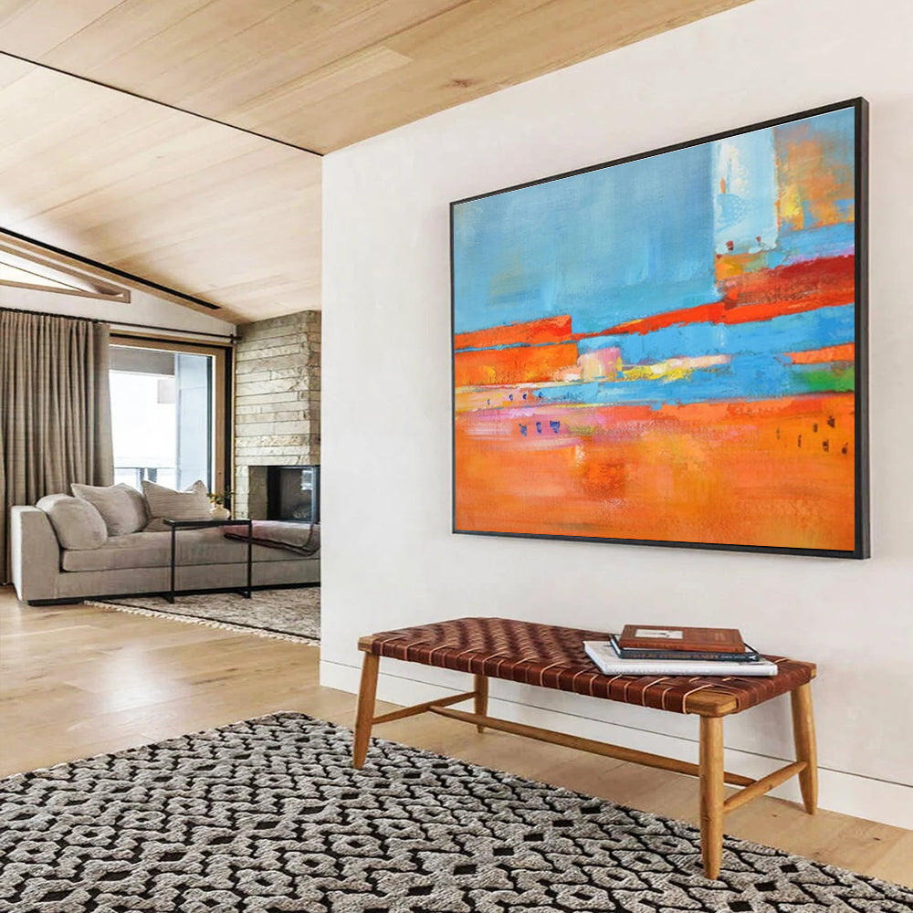 Grand - Scale Abstract Decor for Entryway & Bedroom DKH408
