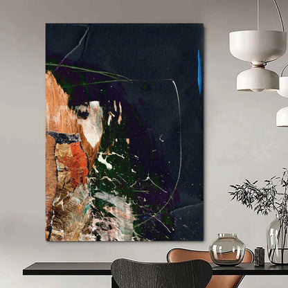 Custom Abstract Paintings: Big Sizes, Hand-Painted, Textured Beauty DTP170