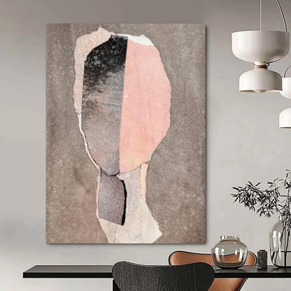 Monumental-Sized Hand-Painted Abstract Canvas for Bedroom & Dressing Room LargeART2226