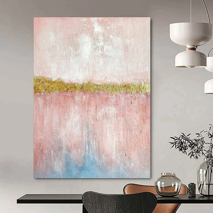 Gigantic Hand-Painted Abstract Mural for Bedroom & Dining Room LargeART2288