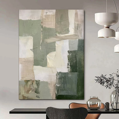 Whimsical Textured Abstract Wall Art for Living Room & Playroom LargeART2053