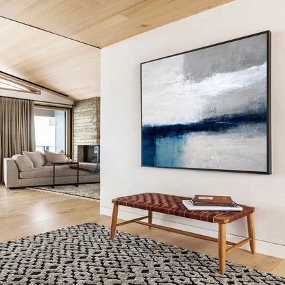 Minimalist Sea Horizon - Modern Office Calm DLZ053