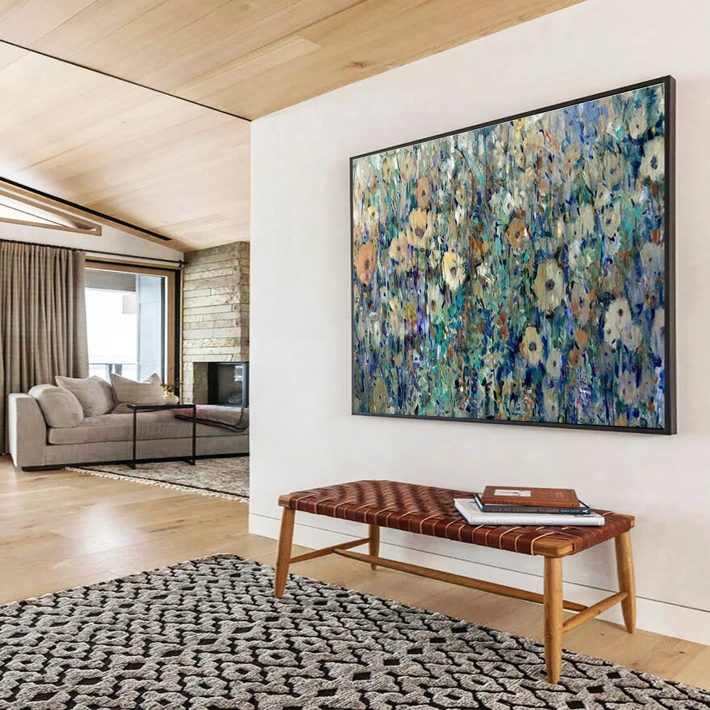 Charming Large Abstract Artwork for Bar & Hotel Lobby DKH897