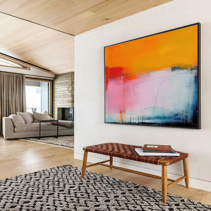 Grand Textured Abstract Canvas for Hallway & Living Room DKH499