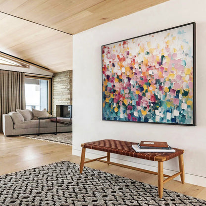 Sophisticated Large Abstract Artwork for Living Room & Hotel Lobby DKH882