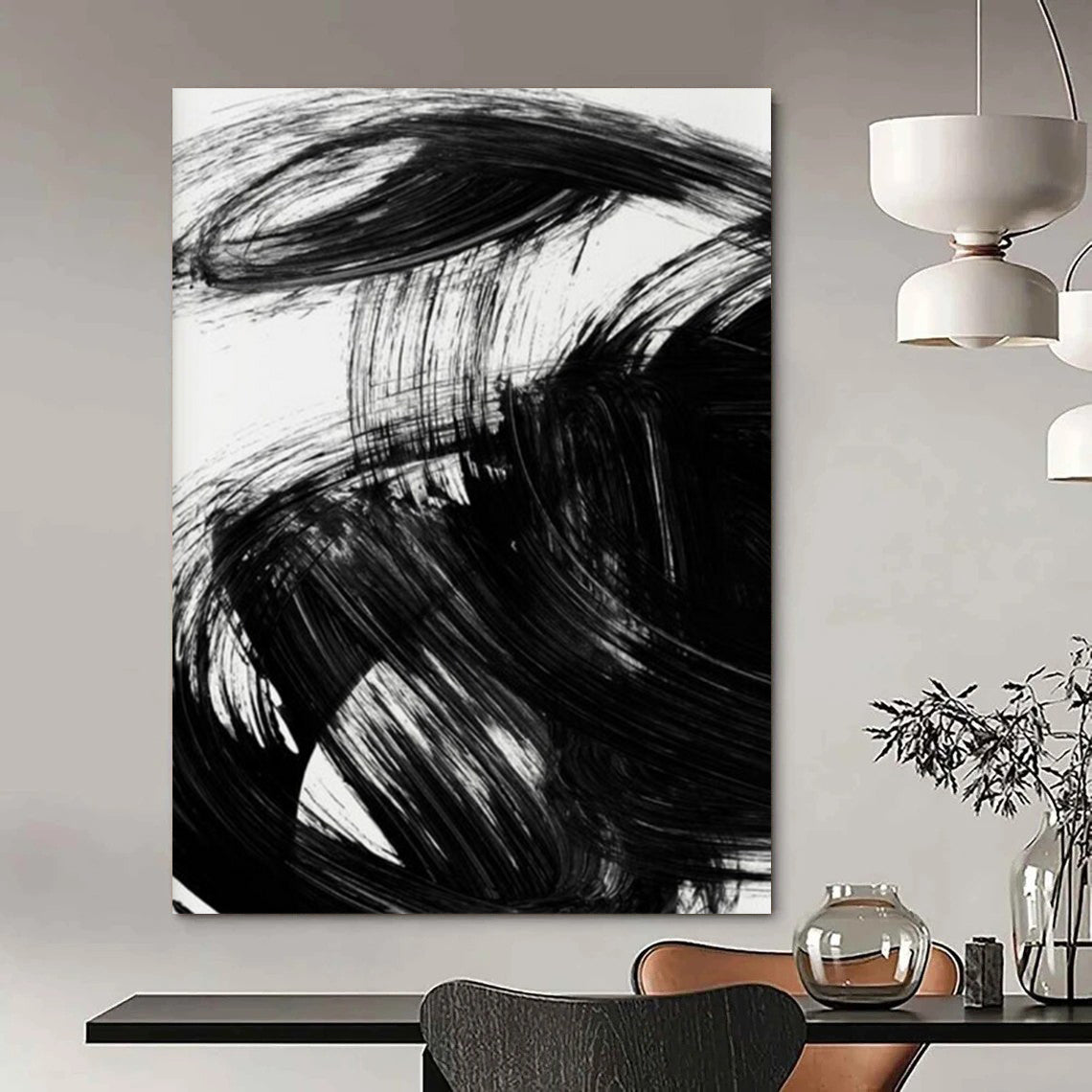 Handmade Custom Abstract Paintings: Large Dimensions, Textured Wonders DTP195