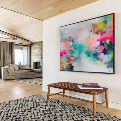 Spectacular Large Abstract Canvas for Living Room & Bedroom LargeART1682