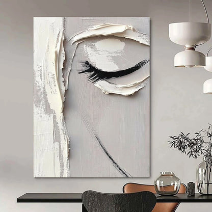 Contemporary large hand-painted abstract art featuring vibrant colors and dynamic shapes enhancing modern interiors with artistic flair. DLZ1769