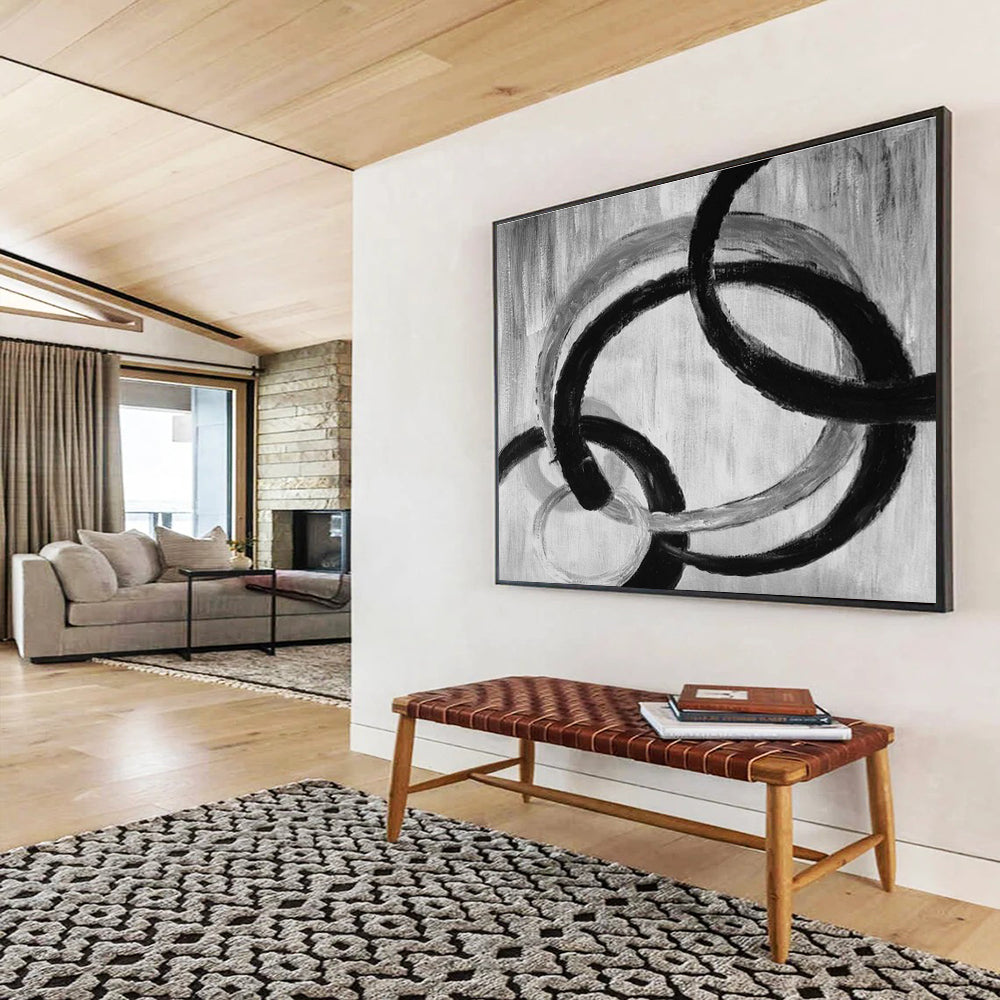 Mesmerizing Vast Abstract Mural for Office & Bedroom DKH175