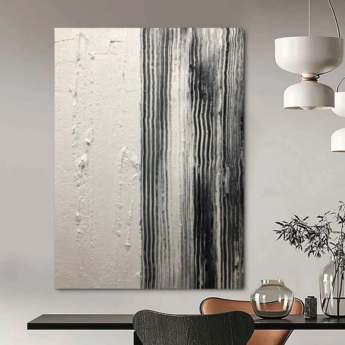 Handmade Big-Size Abstract Artworks for Hotel & Entryway DTP382