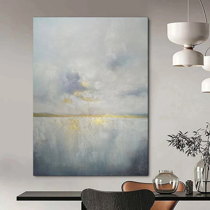 Oversized Custom Hand-Painted Abstract Art for Bedroom & Hotel LargeART1903