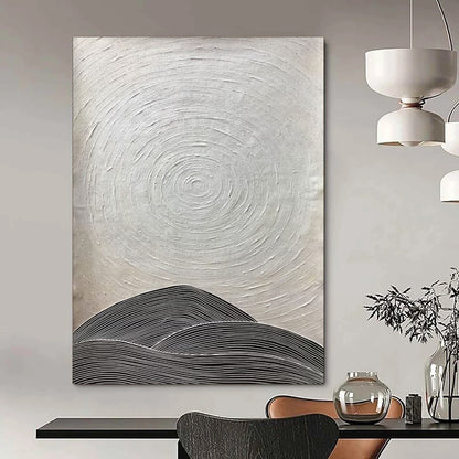 Majestic & Imposing Large-Scale Custom Hand-Painted Abstract Painting for Living Room & Hotel LargeART1960