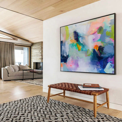 Massive Textured Abstract Art for Office & Entryway DKH497