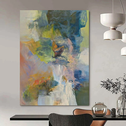Enormous Hand-Painted Abstract Installations for Living Room & Bar LargeART2263