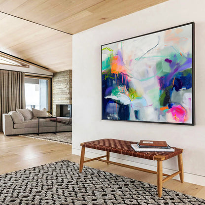 Gigantic Textured Abstract Wall Mural for Living Room & Bar DKH496