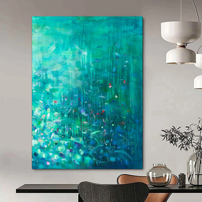 Oversized Custom Hand-Painted Abstract Art for Office & Hotel LargeART1860