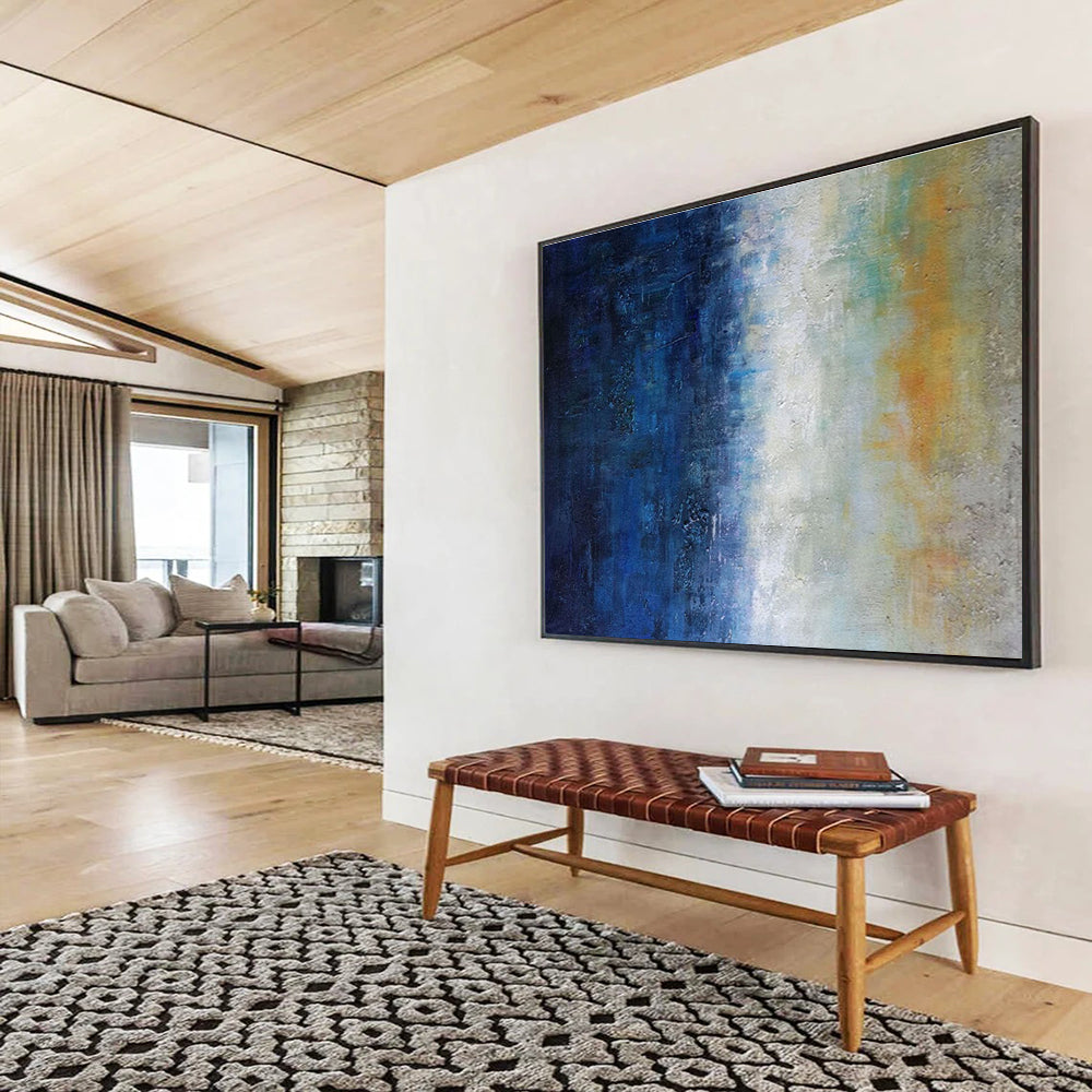 Revolutionary Original Oversized Textured Handmade Abstract Painting for Decorative Revolutions DKH854