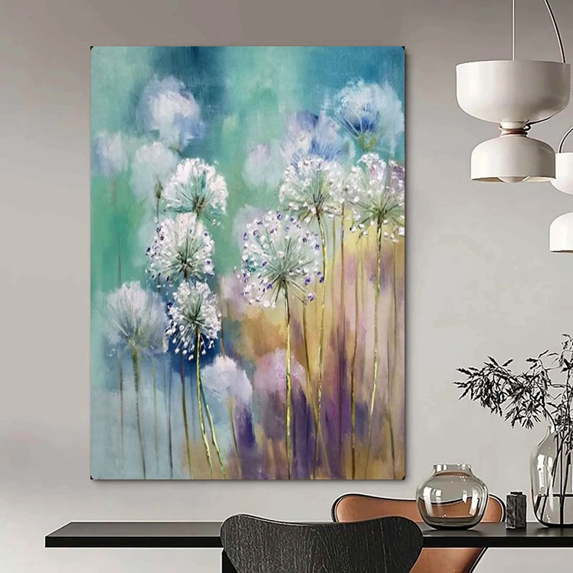 Artisan-Designed Large Textured Canvas for Bedroom & Office LargeART2151