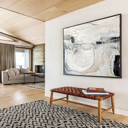 Personalized Abstract Canvas for Bedroom & Entryway DKH074