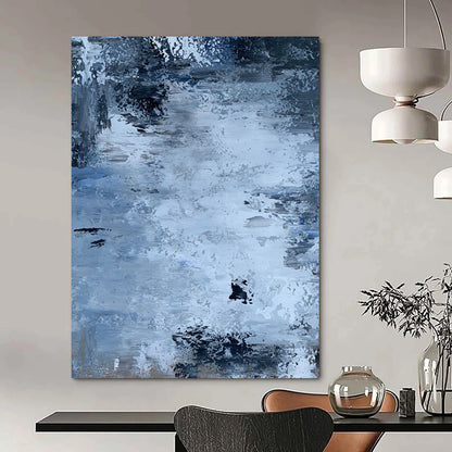 Custom Hand-Painted Abstract Art: Big Sizes & Textures for Office & Dining Room DTP251