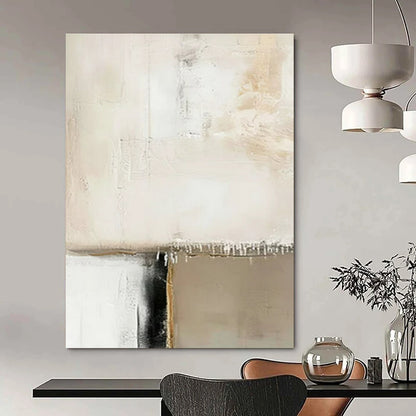Custom Hand-Painted Abstract Mural for Bedroom & Hotel LargeART1476