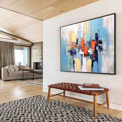 Dynamic Giant Abstract Canvas for Living Room & Office LargeART1646