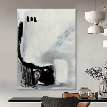 Custom Hand-Painted Abstract Masterpieces: Big Sizes, Textured Details DTP205