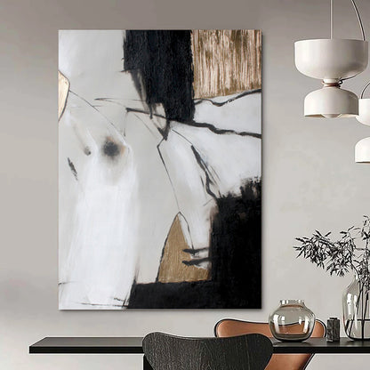 Hand - Crafted Custom Textured Abstract Wall Art for Office & Living Room DKH1005