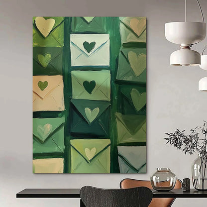 Mysterious & Intriguing Abstract Canvas Art for Bedroom & Hallway LargeART2031