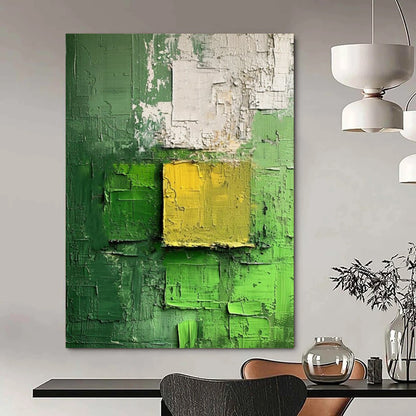 Monumental - Reach Hand - Painted Custom Abstract Canvas for Living Room and Hotel DTP029