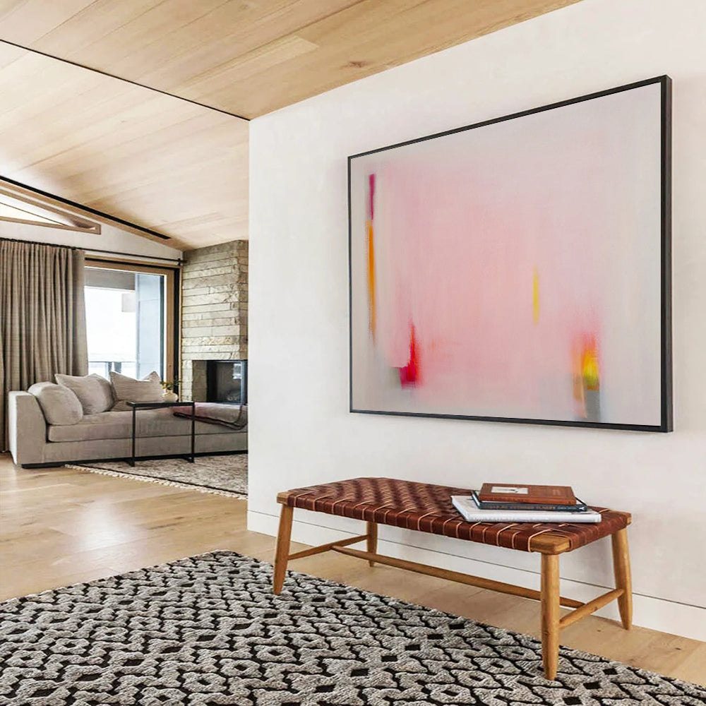 Oversized Custom - Designed Abstract Wall Art for Event Venue DKH024